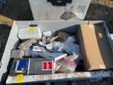 CRATE OF MISC INDUSTRIAL LIFT PARTS
