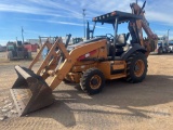 2017 CASE 580SN 4X4 LOADER BACKHOE SN: JJGN58SNPGC732418
