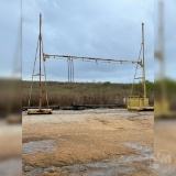 QTY OF (2) 20 FT CABLE TREES & ONE SPREADER BAR