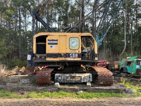 1970 AMERICAN 599C CRAWLER CRANE SN: GS-14598