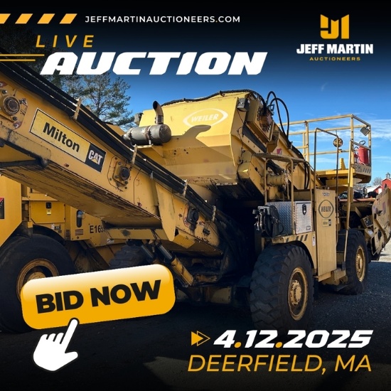 MASSACHUSETTS LIVE & ONLINE LIQUIDATION AUCTION
