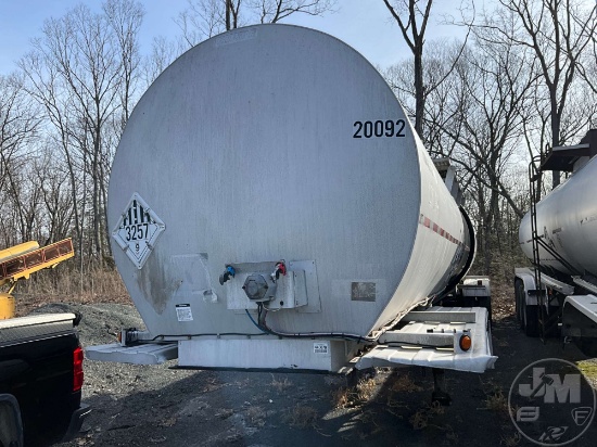 1999 FRUEHAUF T/A ASPHALT/HOT OIL TRAILER VIN: 1L921N8FXX1224127