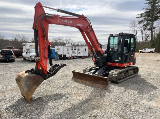 KUBOTA KX080-4 MINI EXCAVATOR SN: 36425
