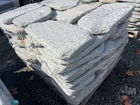 PALLET OF BLUE STONE PAVERS