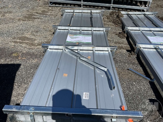 UNUSED 2024 ALLMETAL K0311 10' GALVALUME CORRUGATED, (100) PCS