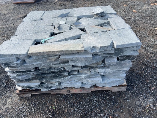 PALLET OF BLUE STONE PAVERS