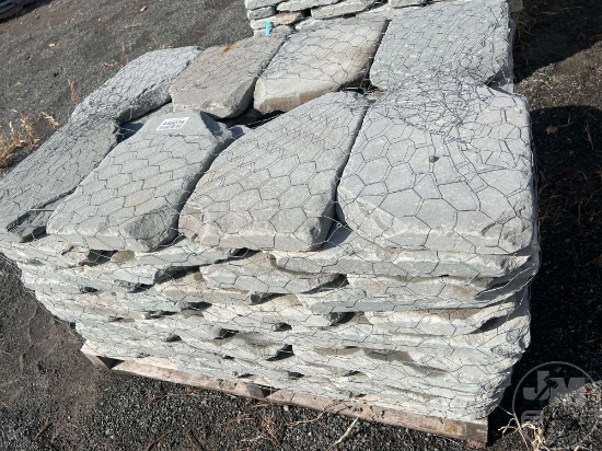 PALLET OF BLUE STONE PAVERS