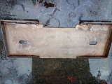 UNUSED FORMED SKID STEER FRAME
