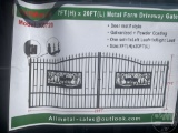 UNUSED 2024 ALLMETAL K0720 METAL FARM DRIVEWAY GATE