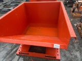 UNUSED 2.0 CY. SELF DUMPING HOPPER W/ FORK POCKETS