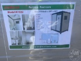 UNUSED 2024 ALLMETAL K2215 PORTABLE RESTROOM