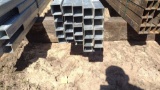 QTY OF 25 (2 1/2”......X20’......) SQUARE TUBING