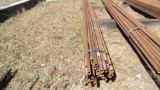 QTY OF 35 STICKS OF PIPE 20’...... LENGTH 1 1/2”......