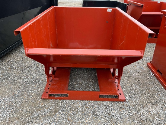 UNUSED STANDARD DUTY 2 CY CAPACITY DUMPING HOPPER