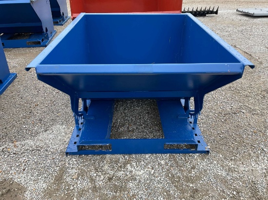 UNUSED STANDARD DUTY 1.5 CY CAPACITY DUMPING HOPPER