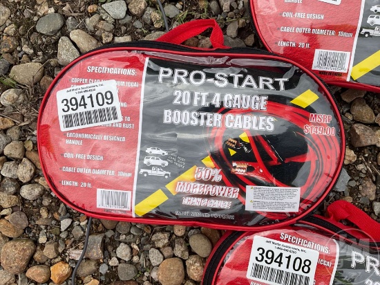 PRO START 20’...... 4 GAUGE BOOSTER CABLE