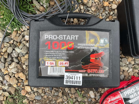 PRO START 1000HD BOOSTER CABLE, 25’......