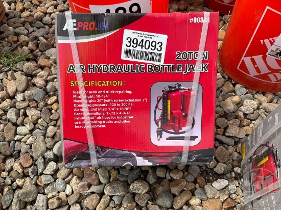 20 TON AIR HYDRAULIC BOTTLE JACK