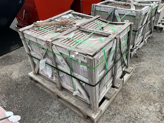 PALLET OF BROWN STONE PAVERS 24”......X36”......
