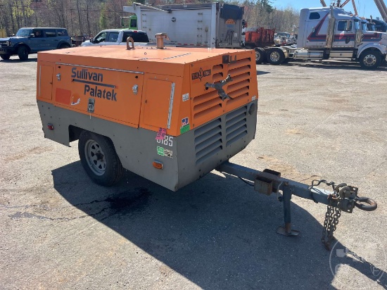 2019 SULLIVAN PALATEK D185PIZ4 185 CFM PORTABLE AIR COMPRESSOR SN: 35919