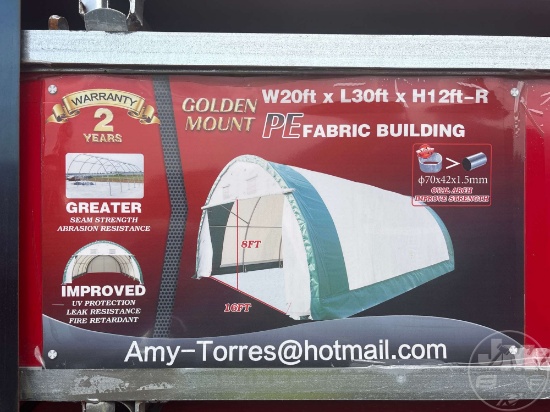 UNUSED PE FABRIC BUILDING SN: HB24JEFF002A(9)