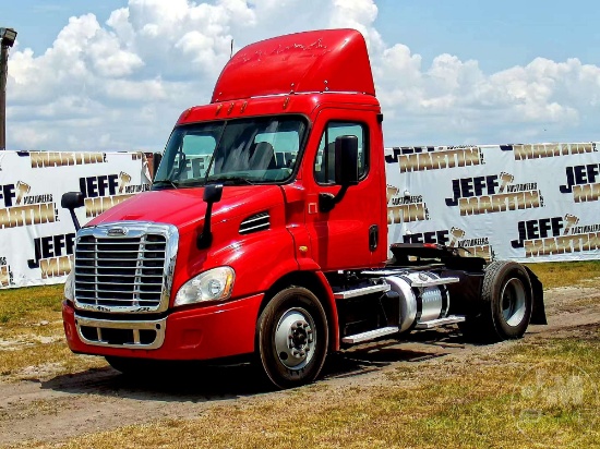 2016 FREIGHTLINER CASCADIA SINGLE AXLE DAY CAB TRUCK TRACTOR 3AKBGADV1GDGW4725