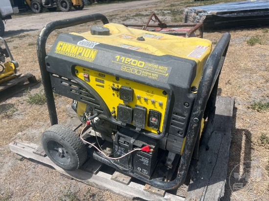 CHAMPION PORTABLE GENERATOR