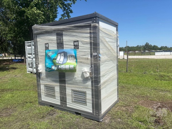 UNUSED 2025 PORTABLE TOILETS W DOUBLE CLOSE STOOLS