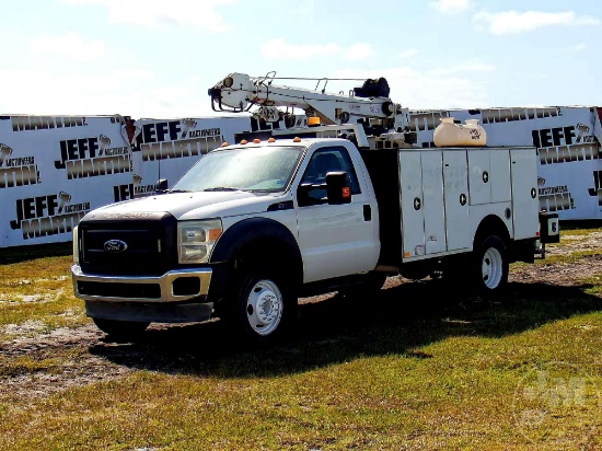 2013 FORD F-550 S/A MECHANICS TRUCK VIN: 1FDUF5GY6DEB77469
