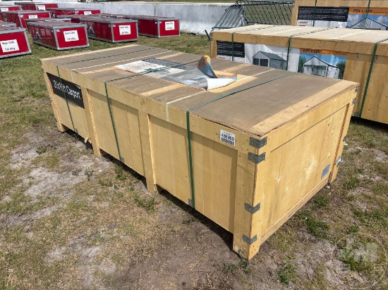 UNUSED 2025 PORTABLE METAL SHED