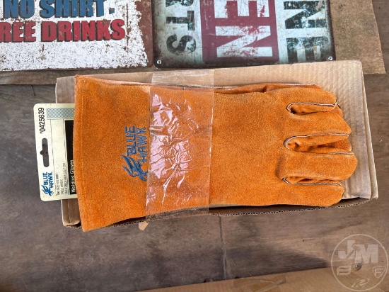 BLUE HAWK WELDING GLOVES ( 4 PAIR)