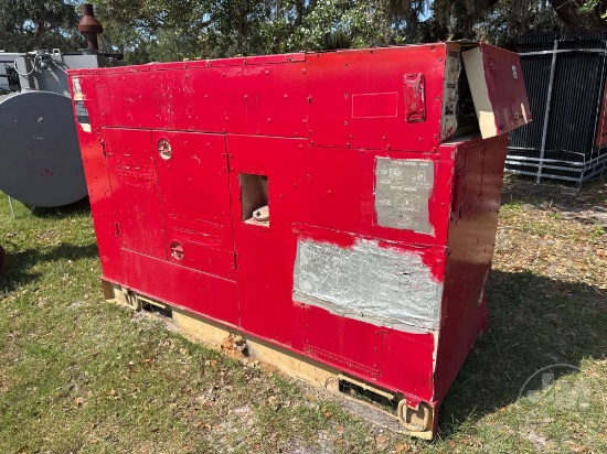L3 MEP-806B 60 KW SKID MOUNTED GENERATOR HX64863