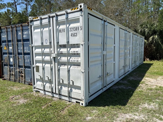 2025 40'  CONTAINER SN: HLFU2213895