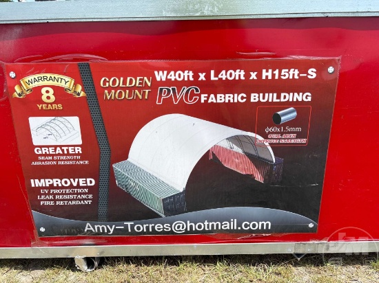 UNUSED 2025 PVC DOME CONTAINER SHELTER