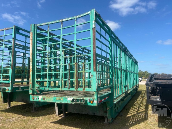 2004 TRAILKING T/A CAGED STEPDECK VIN: 1TKB053214M084016