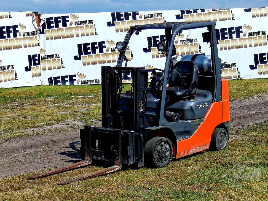 TOYOTA 8FGCU25 CUSHION TIRE FORKLIFT SN: 73668