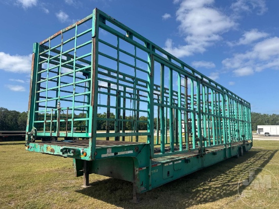 2002 TRAILKING TK20P9-532 T/A CAGED STEPDECK TRAILER VIN: 1TKB053232M040256