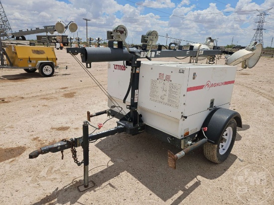 2011 MAGNUM MLT5060K 4 BULB LIGHT TOWER SN: 1104344