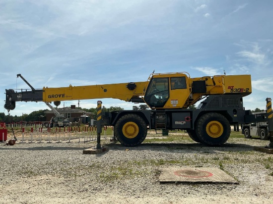 2016 GROVE 530E-2 ROUGH TERRAIN CRANE SN: 235748
