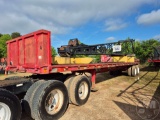 1978 GREAT DANE CP4 STEEL FLATBED TRAILER VIN: M20128