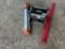 SURVEYING EQUIPMENT, TRIPOD, MEASURE STICK