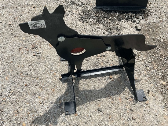 3/8”...... STEEL COYOTE SHOOTING TARGET