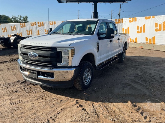 2018 FORD F-250 CREW CAB 4X4 PICKUP VIN: 1FT7W2B62JEC23400