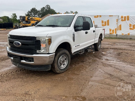 2018 FORD F-250 CREW CAB 4X4 PICKUP VIN: 1FT7W2BT4JEB04527