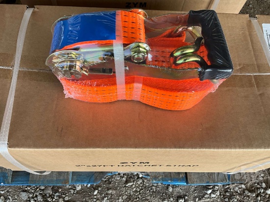 UNUSED RATCHET STRAPS