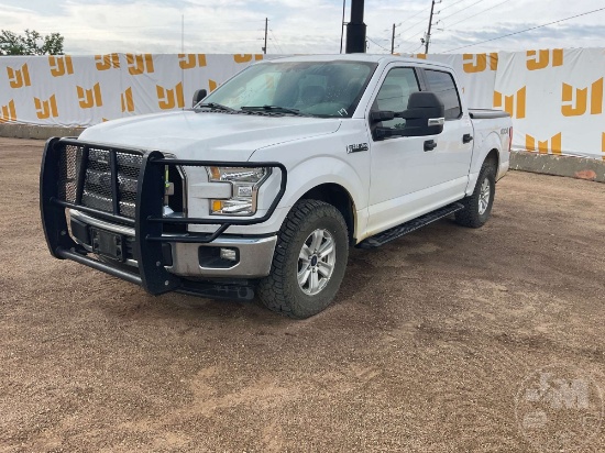 2017 FORD F-150 XLT CREW CAB 4X4 PICKUP VIN: 1FTEW1EF8HFC38534