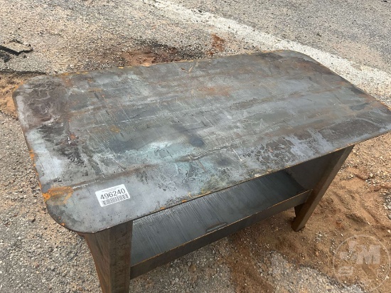 57”...... X 29”...... WELDING SHOP TABLE