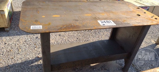 57”...... X 29”...... WELDING SHOP TABLE