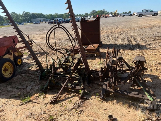 QTY (2) SICKLE MOWER, JOHN DEERE, 3 POINT HITCH