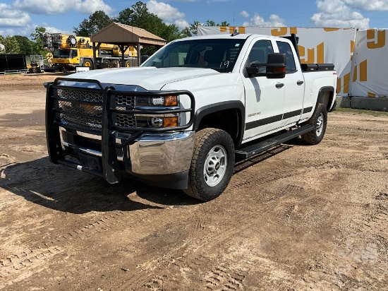 2019 CHEVROLET SILVERADO HD CREW CAB 4X4 PICKUP VIN: 2GC2KREG5K1218519